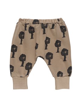 Bobo Choses, baby cotton sweatpants with forest trees print