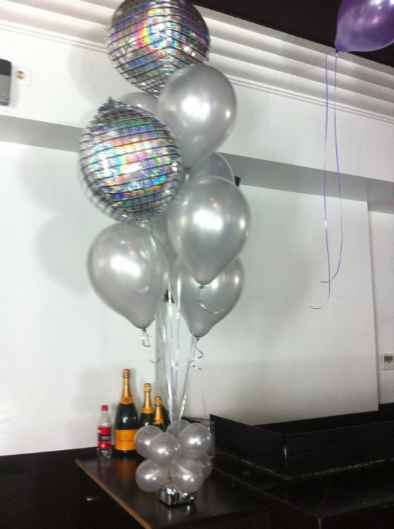 disco balloons