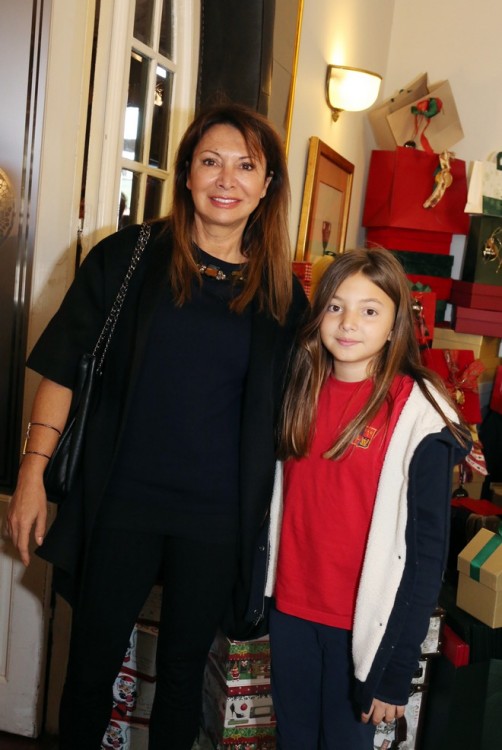 Η Σοφία Κούστα με την κόρη της, right after school!