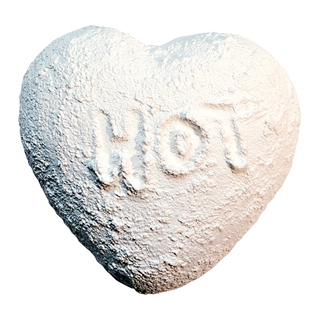 Hot , Ceramic heart