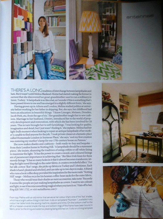 The World of Interiors, October issue...