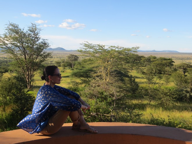 Η Εμμανουέλα στην Κένυα από όπου εμπνέυστηκε την φετινή της Συλλογή...