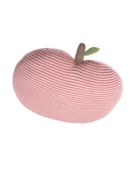 Baby Alpaca Knitted Apple Pillow