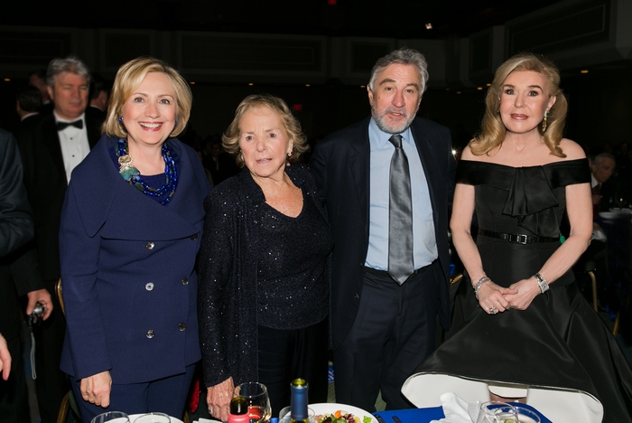 Hillary Clinton, Ethel Kennedy, Robert De Niro, Μαριάννα Β. Βαρδινογιάννη