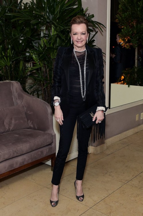 WEST HOLLYWOOD, CA - FEBRUARY 26: Caroline Scheufele attends an intimate dinner celebrating ChopardÕs Journey to Sustainable Luxury hosted by Colin & Livia Firth and Caroline Scheufele on February 26, 2016 in West Hollywood, California. (Photo by Stefanie Keenan/Getty Images for Chopard) *** Local Caption *** Caroline Scheufele