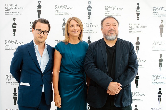 Michael Frahm, Σάντρα Μαρινοπούλου, Ai Weiwei